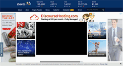 Desktop Screenshot of doviz.com